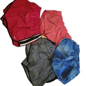 Nike Athletic Shorts Lot Of 4 Medium